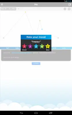 Moodtrack android App screenshot 7